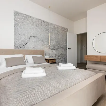 Flatbook - Yacht Harbor Premium Apartments Sol Marina Lägenhet Wislinka