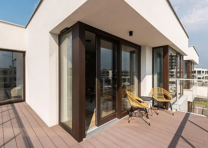 דירה Flatbook - Yacht Harbor Premium Sol Marina Wislinka