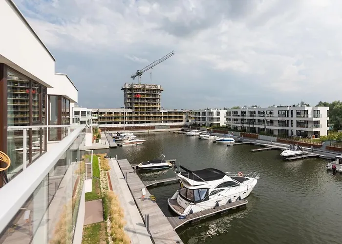 דירה Flatbook - Yacht Harbor Premium Sol Marina